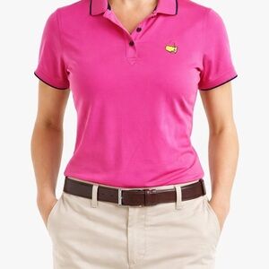 Magnolia Lane Tech Masters Polo Pink UPF 50 Women’s Size Small